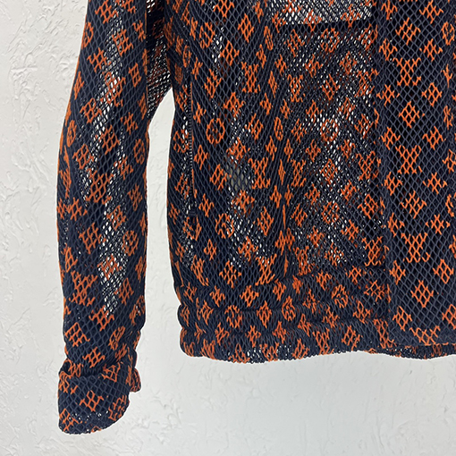 【超美品✨】 ルイヴィトンメッシュ ジャケット アウター LVモノグラム