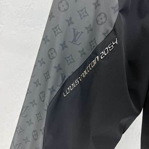 23新品!! ルイヴィトンスウェットパンツ コピー グレーパッチワークブラック