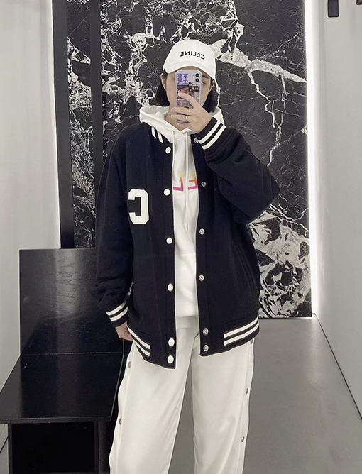 【超美品✨】セリーヌ ジャケットアウタースーパーコピー  celine ロゴポイント