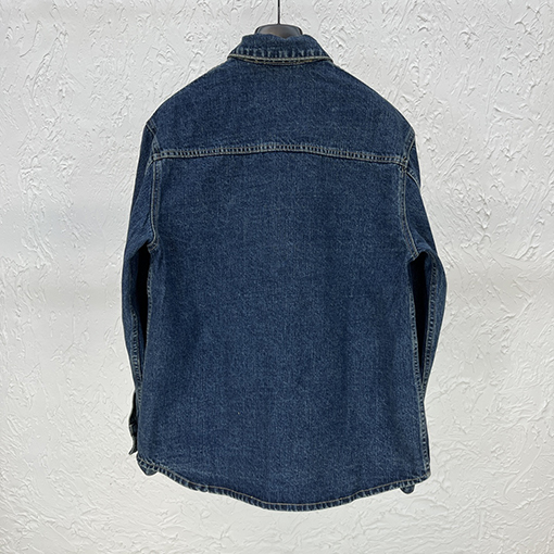 【超美品✨】セリーヌ デニム シャツスーパーコピー celine ロゴポイント