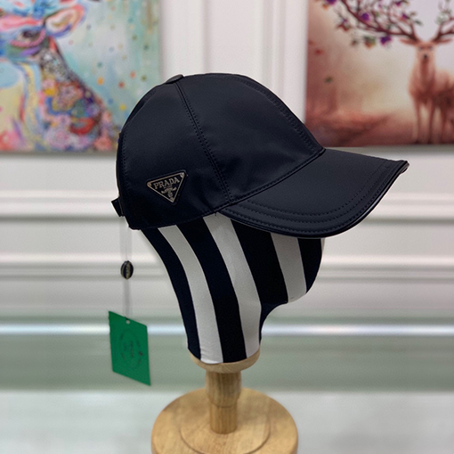23新品!!プラダ CAP 帽子 コピー  PARADA 三角ロゴプレート