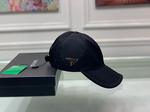 23新品!!プラダ CAP 帽子 コピー  PARADA 三角ロゴプレート