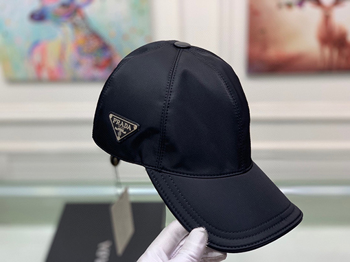 23新品!!プラダ CAP 帽子 コピー  PARADA 三角ロゴプレート