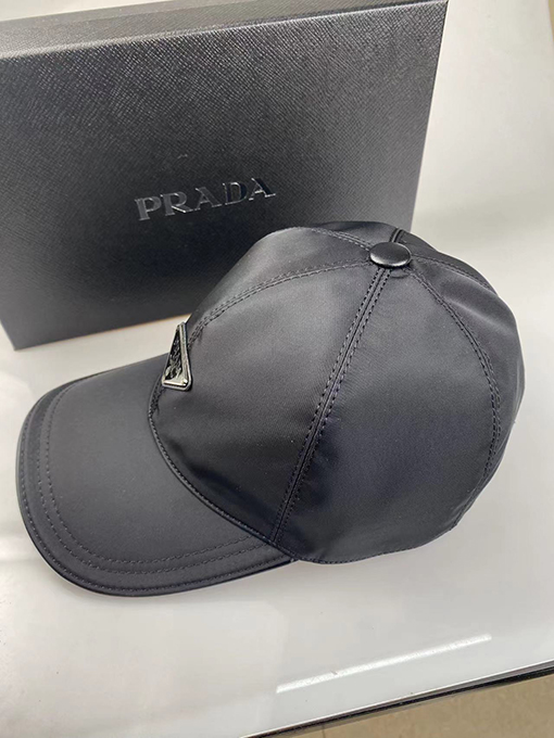 23新品!!プラダ CAP 帽子 コピー  PARADA 三角ロゴプレート 4カラー