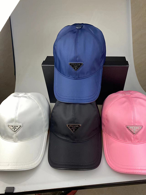 23新品!!プラダ CAP 帽子 コピー  PARADA 三角ロゴプレート 4カラー