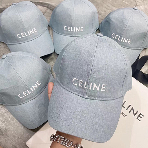 23新品!!セリーヌCAP 帽子スーパーコピー　Celine刺繍ロゴ