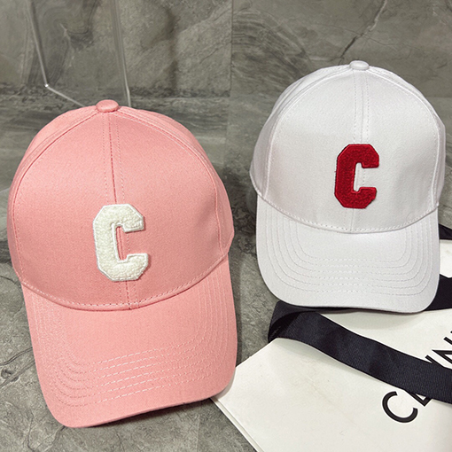 23新品!!セリーヌCAP 帽子コピー　ビックCロゴ 10カラー