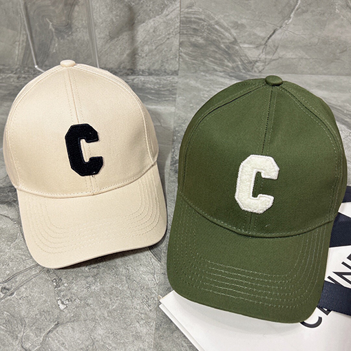23新品!!セリーヌCAP 帽子コピー　ビックCロゴ 10カラー