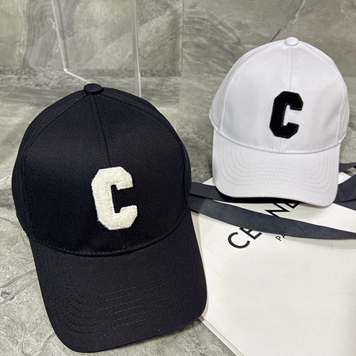 23新品!!セリーヌCAP 帽子コピー　ビックCロゴ 10カラー