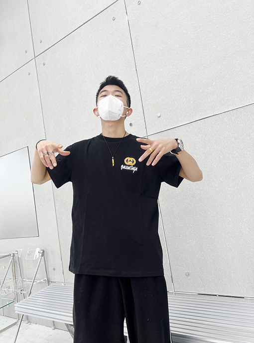 23新品!!バレンシアガ x グッチ コラボ ト半袖Tシャツ
