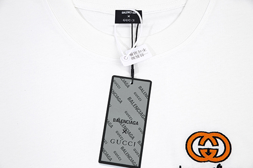 23新品!!バレンシアガ x グッチ コラボ ト半袖Tシャツ