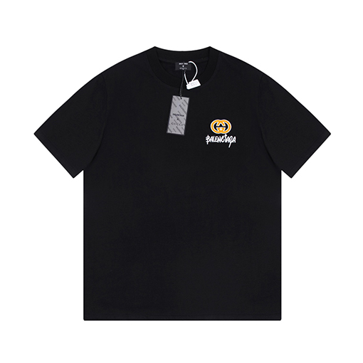 23新品!!バレンシアガ x グッチ コラボ ト半袖Tシャツ