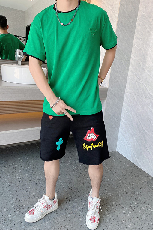 ボッテガヴェネタ 半袖 Tシャツコピー,三角ロゴ