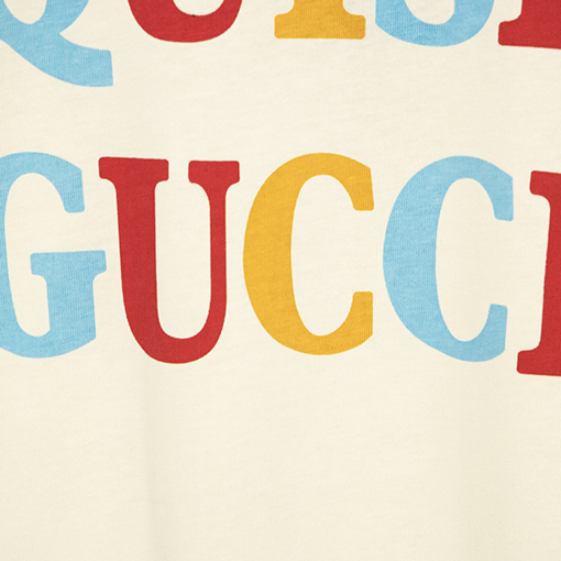 23新品!!バレンシアガ x グッチ コラボ ト半袖Tシャツ ★EXQUISITE GUCCI ロゴ