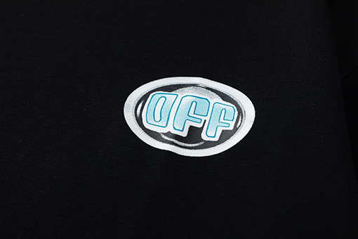 オフホワイトスーパーコピー 半袖Tシャツ モンスターアルファベットのロゴ
