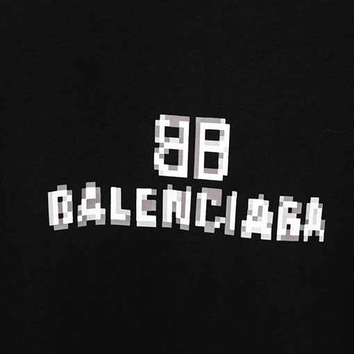 バレンシアガ半袖Tシャツスーパーコピー  BALENCIAGAロゴ プリント