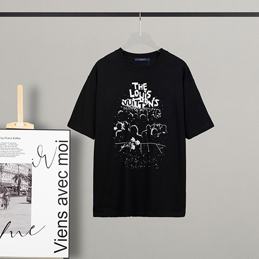 23新品!! ルイヴィトン半袖Tシャツスーパーコピー Louis Vuittonプリント