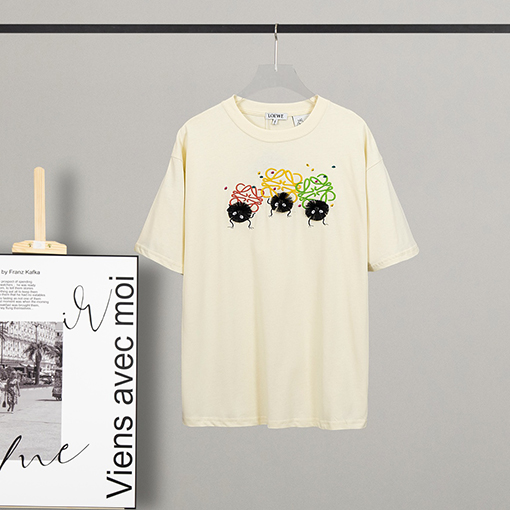 【大人気✨】ロエベ半袖TシャツスーパーコピーLOEWEロゴポイント