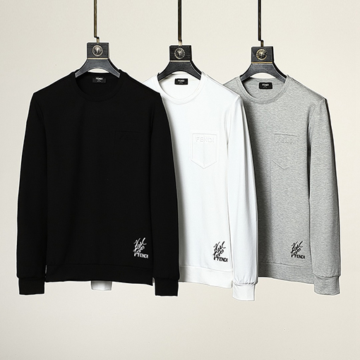 フェンディ スウェットTシャツ コピー 全3色