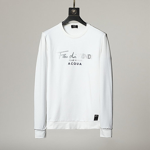 フェンディ スウェットTシャツ  コピー   fendiロゴポイント 全3色