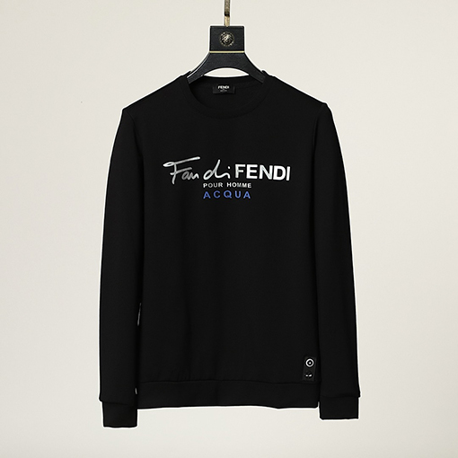 フェンディ スウェットTシャツ  コピー   fendiロゴポイント 全3色