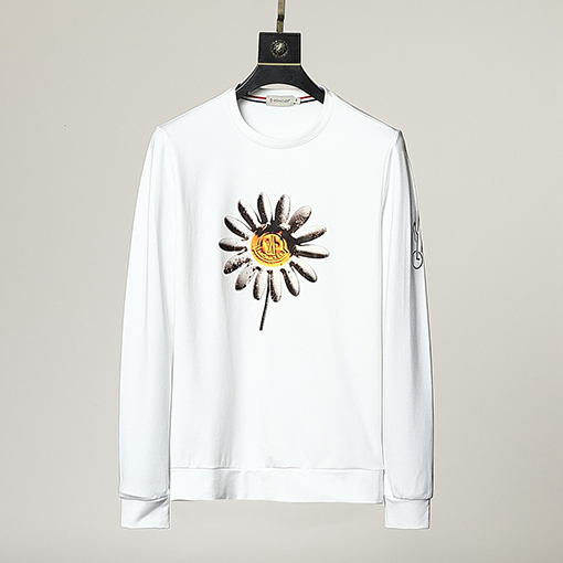 モンクレール スウェットTシャツ スーパーコピー フロントフラワープリント