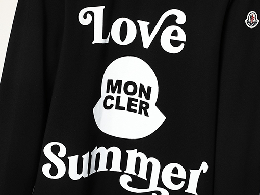モンクレール スウェットTシャツ コピー love summerプリント