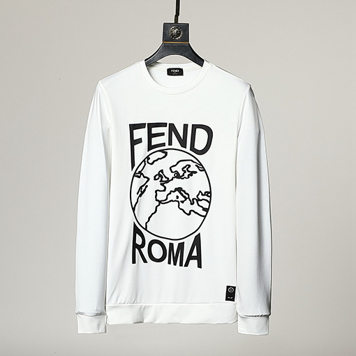 フェンディ スウェットTシャツ コピー FENDI ROMAロゴポイント