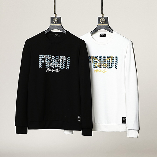 フェンディ スウェットTシャツ  コピー  FENDI ロゴポイント