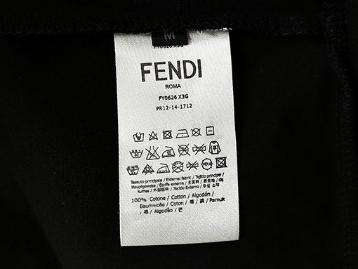 フェンディ スウェットTシャツ  コピー  FENDI ロゴポイント