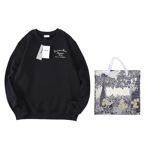 ディオールスウェットTシャツ スーパーコピー Christian Dior Atelier刺繍