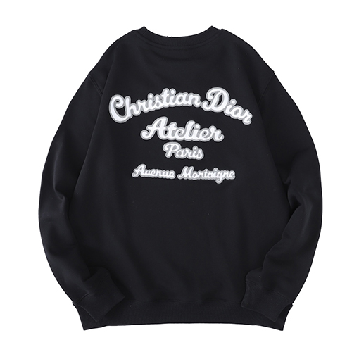 ディオールスウェットTシャツ スーパーコピー Christian Dior Atelier刺繍