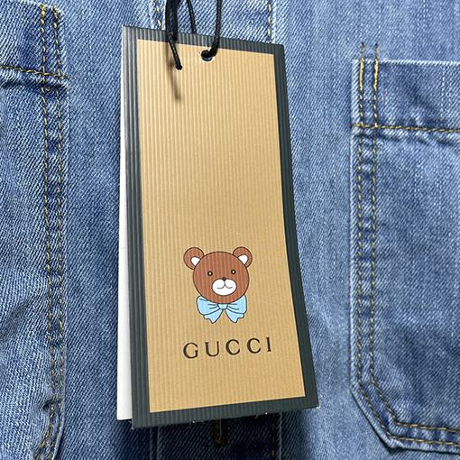 グッチ   x  Kaiコラボ  デニムシャツ スーパーコピー