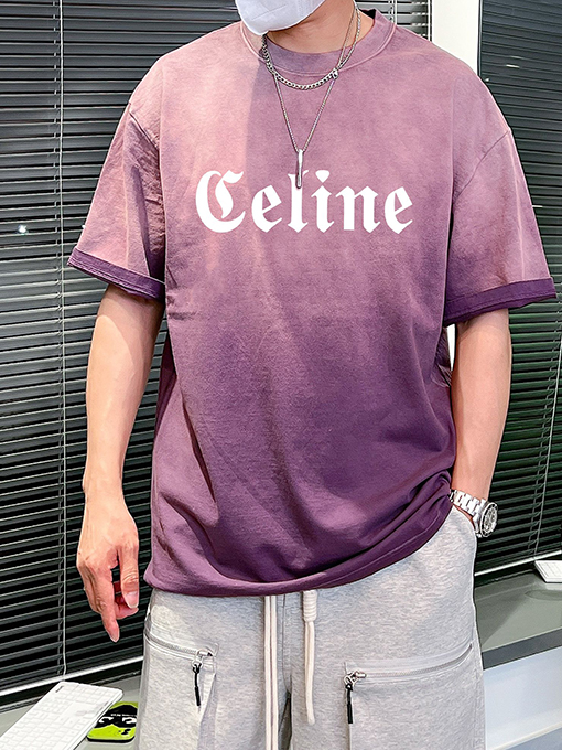 セリーヌ半袖Tシャツスーパーコピー  CELINEロゴ