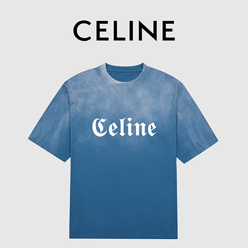 セリーヌ半袖Tシャツスーパーコピー  CELINEロゴ