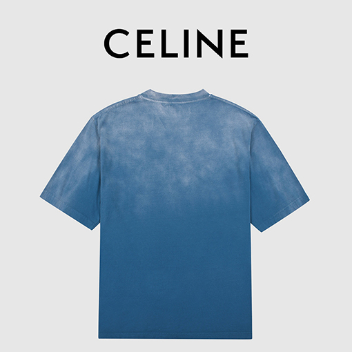 セリーヌ半袖Tシャツスーパーコピー  CELINEロゴ