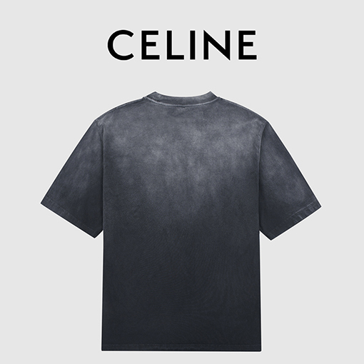 セリーヌ半袖Tシャツスーパーコピー  CELINEロゴ