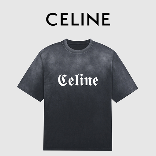 セリーヌ半袖Tシャツスーパーコピー  CELINEロゴ