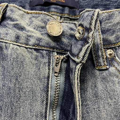 ルイヴィトン デニムパンツ スーパーコピー Louis Vuitton 刺繍