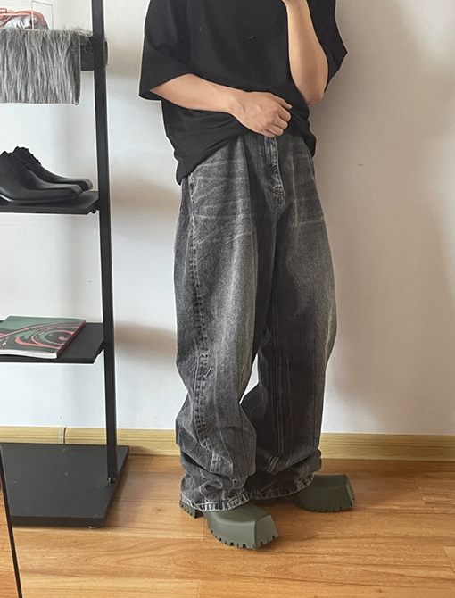 23新品!!バレンシアガデニムパンツスーパーコピー ワイドstyle