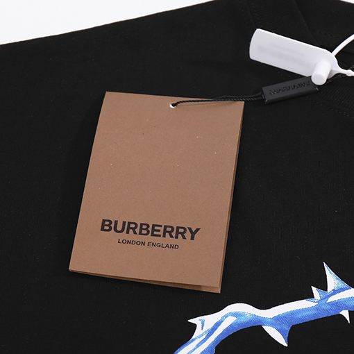 バーバリー半袖TシャツスーパーコピーBURBERRYロゴ プリント