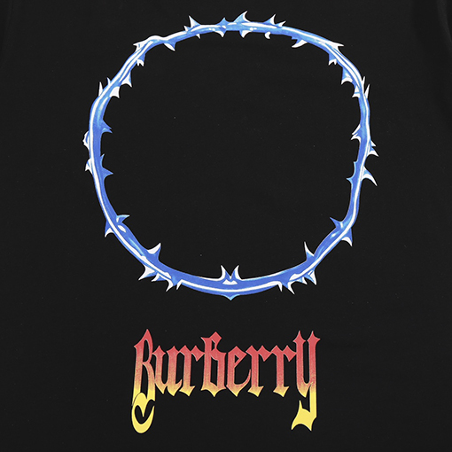 バーバリー半袖TシャツスーパーコピーBURBERRYロゴ プリント