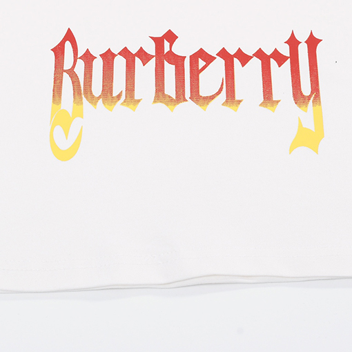 バーバリー半袖TシャツスーパーコピーBURBERRYロゴ プリント