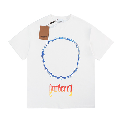 バーバリー半袖TシャツスーパーコピーBURBERRYロゴ プリント
