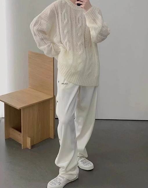 セリーヌスウェットパンツスーパーコピー ホワイトカラー