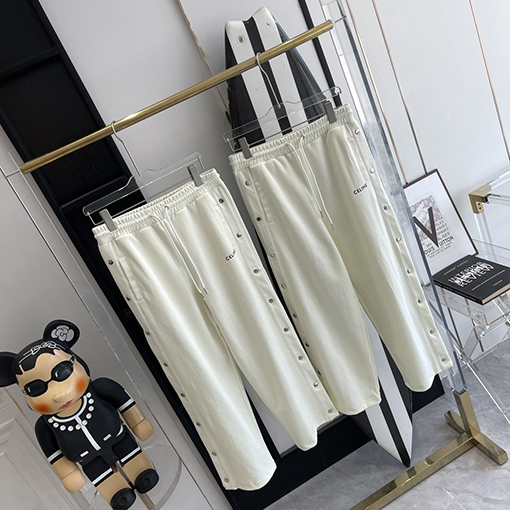 セリーヌスウェットパンツスーパーコピー ホワイトカラー