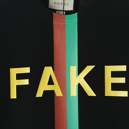 グッチ半袖Tシャツスーパーコピー NOT レッド グリーン プリント半袖