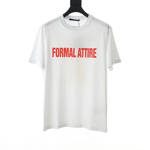 ルイヴィトン半袖Tシャツスーパーコピー FORMAL. LVロゴポイント