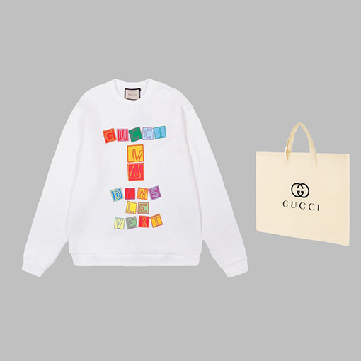 入荷!! グッチスウェットTシャツ  スーパーコピー キャラクターロゴ