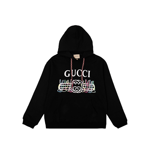 23SS入荷!! グッチフード パーカースーパーコピー クラシックダブルGロゴ